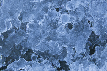 blue ice texture background