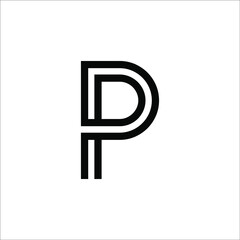 letter P logo