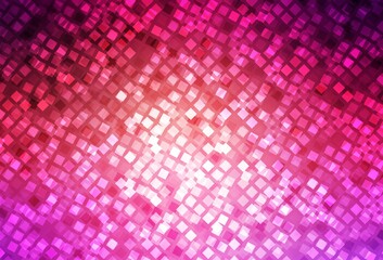 Light Pink, Yellow vector texture in rectangular style.