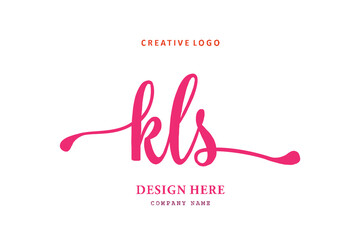 KLS lettering logo is simple, easy to understand and authoritative