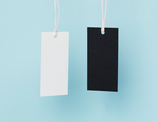 Clothes Label Tag mockup template