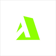 Letter A logo design