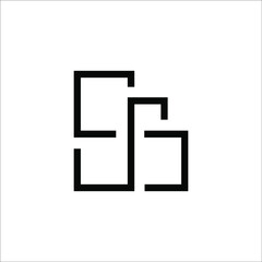 Obraz premium CS logo design