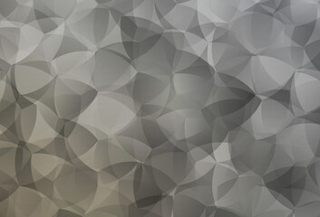 Light Gray vector abstract mosaic backdrop.