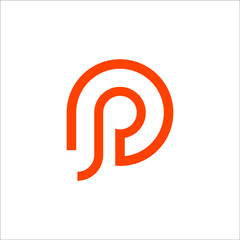 letter P logo