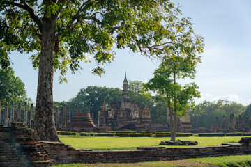 Naklejka premium Sukothai historical park, Sukothai, Thailand