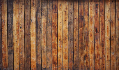 Brown wood wall