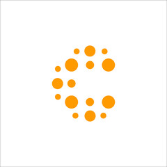 C dots logo design