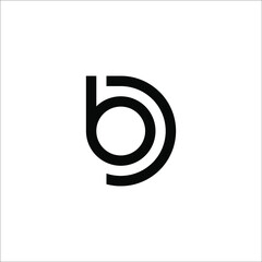 BD logo - obrazy, fototapety, plakaty
