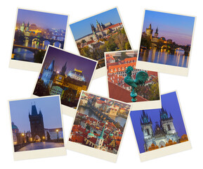 Collage of Prague in Czech republic images (my photos)