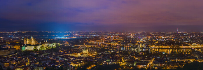 Obraz premium Prague cityscape in Czech Republic