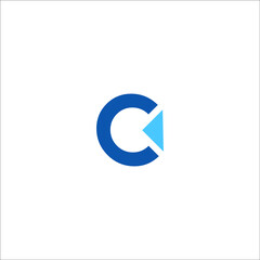 c with arrow logo
