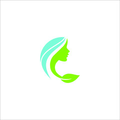 women nature logo design