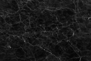 Black marble texture for background or tiles floor decorative design.
