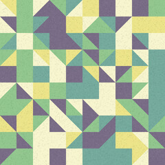 Abstract Geometric Pattern generative computational art illustration