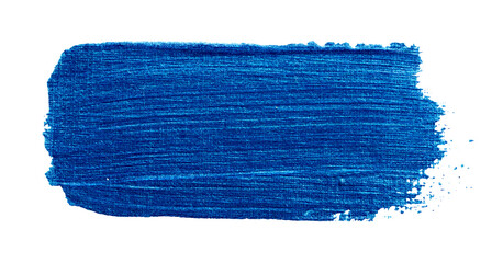 Fototapeta premium Vector blue metallic paint texture isolated on white - glitter acrylic element for Your design