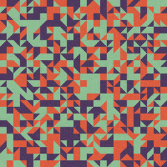 Abstract Geometric Pattern generative computational art illustration