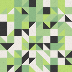 Abstract Geometric Pattern generative computational art illustration