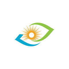 Sun Vector illustration Icon Logo Template design
