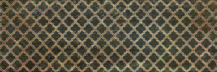 Wall Decor for interior home decoration, Ceramic Tile Design. it can be used for ceramic tile, wallpaper, linoleum, backdrop, coverpage, poster, textile, web page background -  Illustration