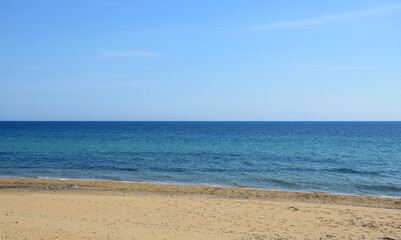 Fototapeta na wymiar Strand auf Korfu