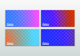 Pattern colorful collection