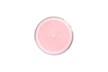 Scented candle for relax isolated on white background