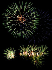 new year celebration, fireworks, festival