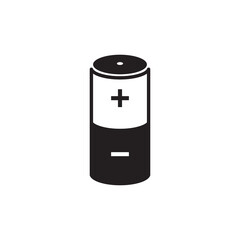 Power battery logo design template