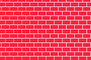 Textura o fondo de ladrillos rojos rosado