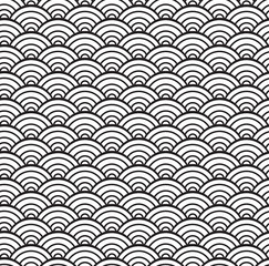 Black and white pattern geometric abstract graphic