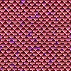 Seamless texture of metallic dragon scales. Reptile skin pattern © Koxae