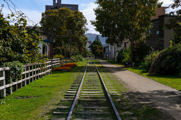北海道小樽の手宮線跡