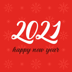 2021 happy new year banner