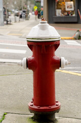 Fire hydrant  at Harris Street crossroad