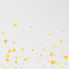 Obraz premium Yellow Graphic Stars Vector Transparent