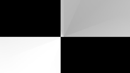 Obraz premium large black and white squares