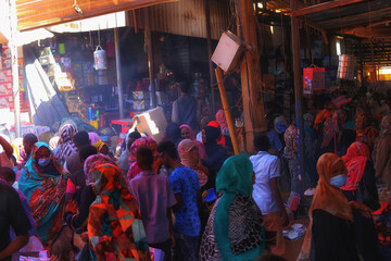 Old market in Omdurman Khartoum Sudan 