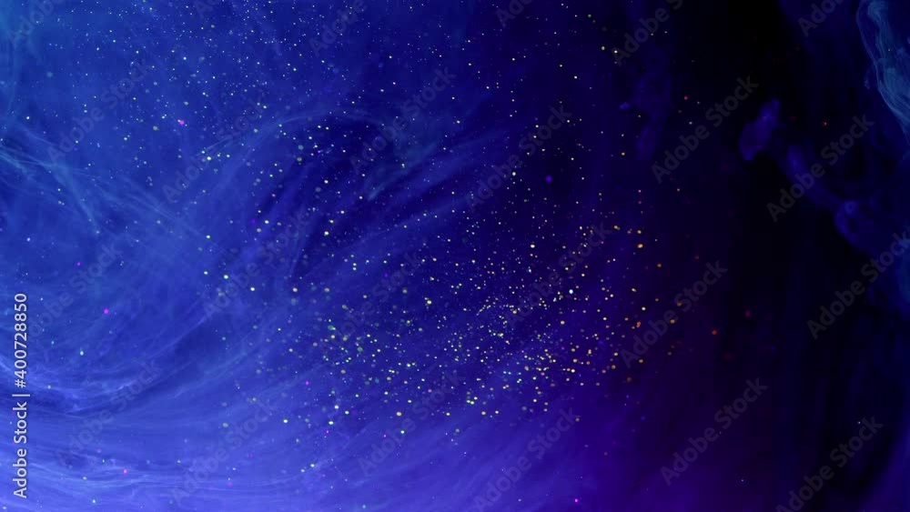 Canvas Prints space background with nebula and stars.