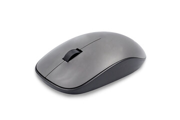 mouse black color isolated on white background