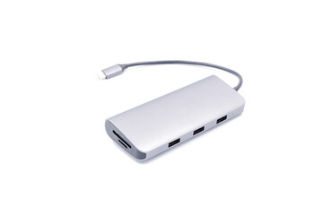 Multi functional adapter USB type c hub station 