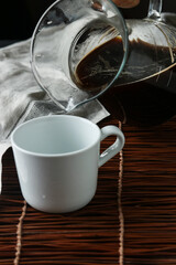 Filter Coffee with dripper