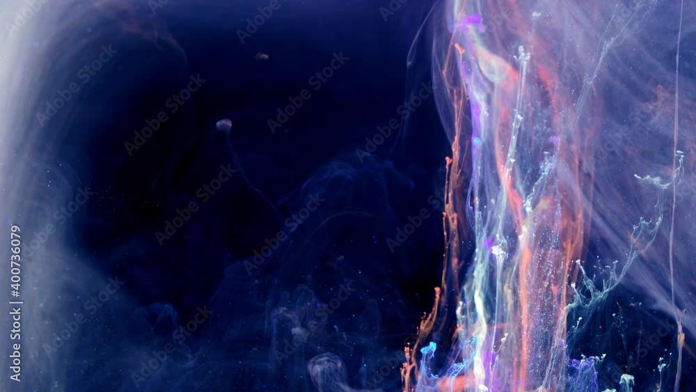 Canvas Prints space background with nebula and stars.