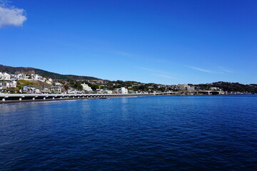 Fototapeta premium 湯河原吉浜の風景