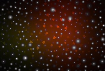 Dark Red vector texture in birthday style.