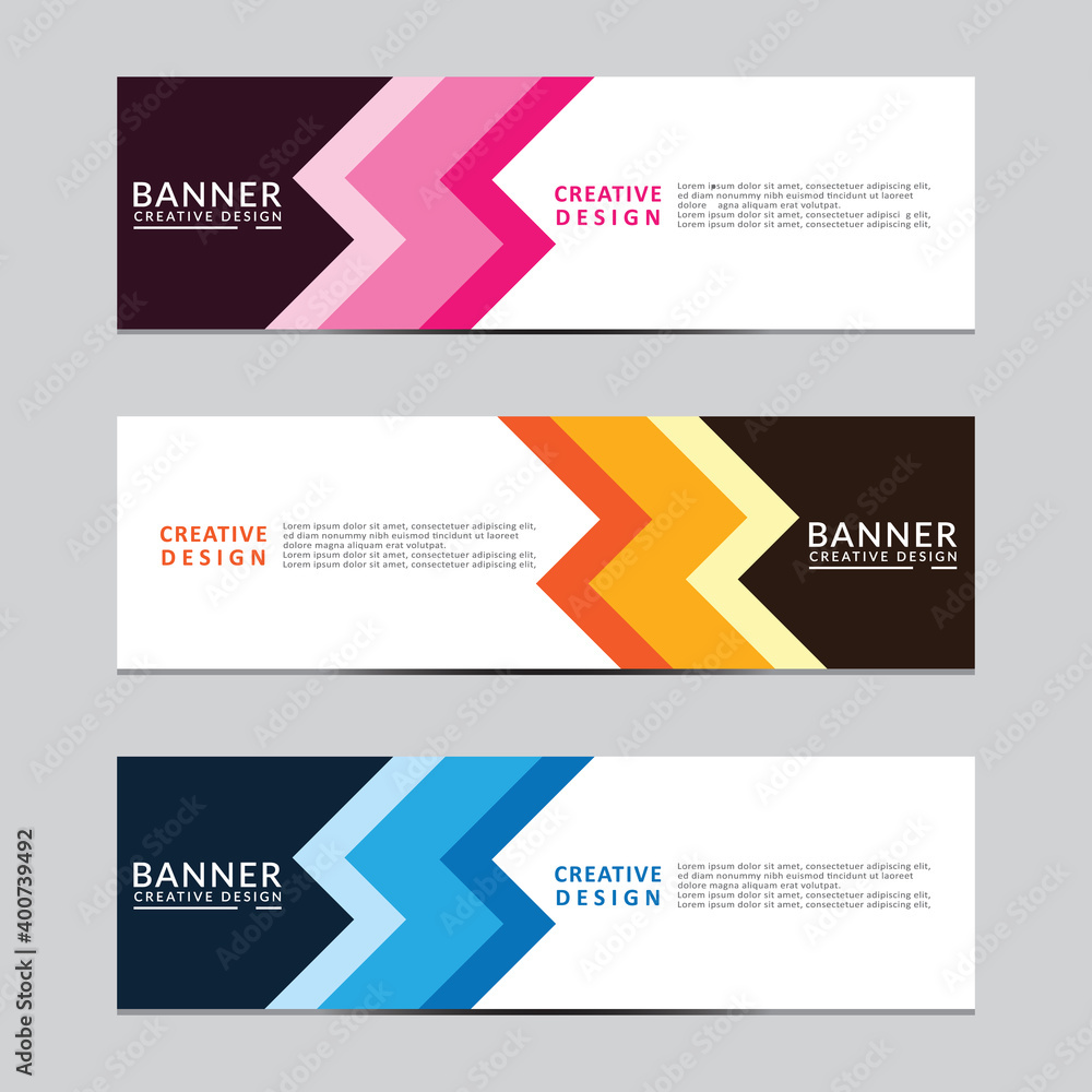 Poster vector abstract geometric design banner web template. modern design. vector illustration