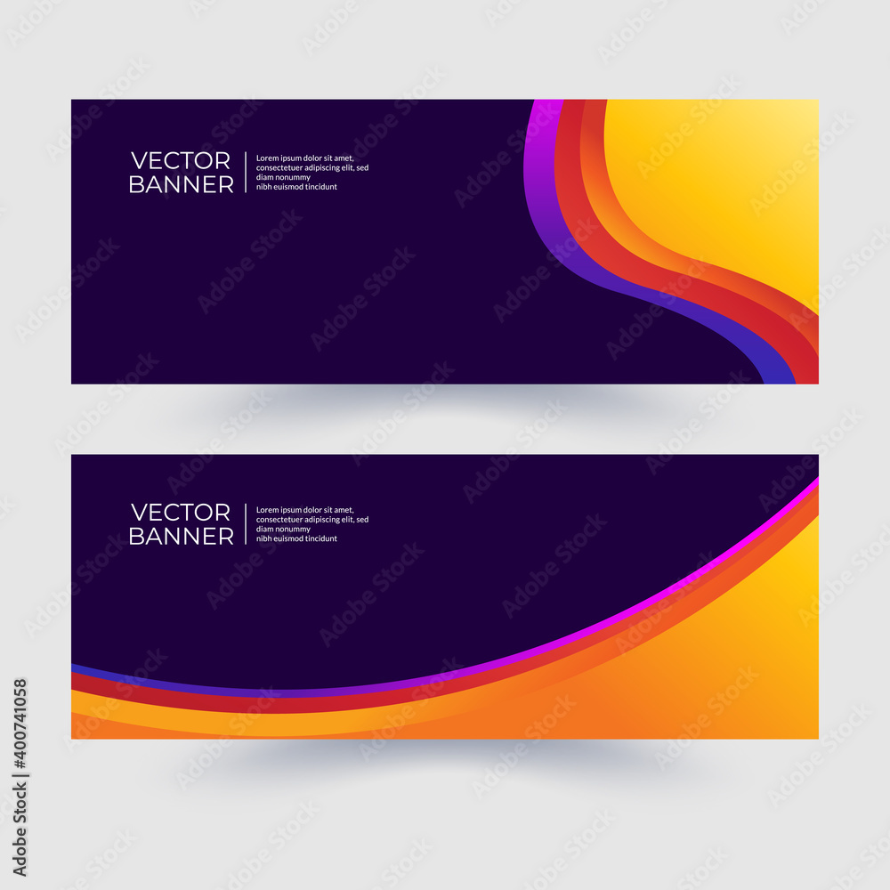 Poster vector abstract geometric design banner web template. modern design. vector illustration