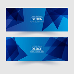 Vector abstract geometric design banner web template. Modern design. Vector illustration