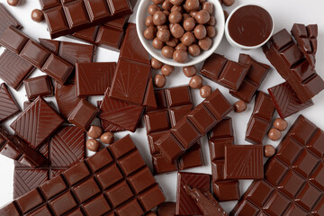 chocolate with nuts