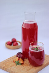 red plum juice